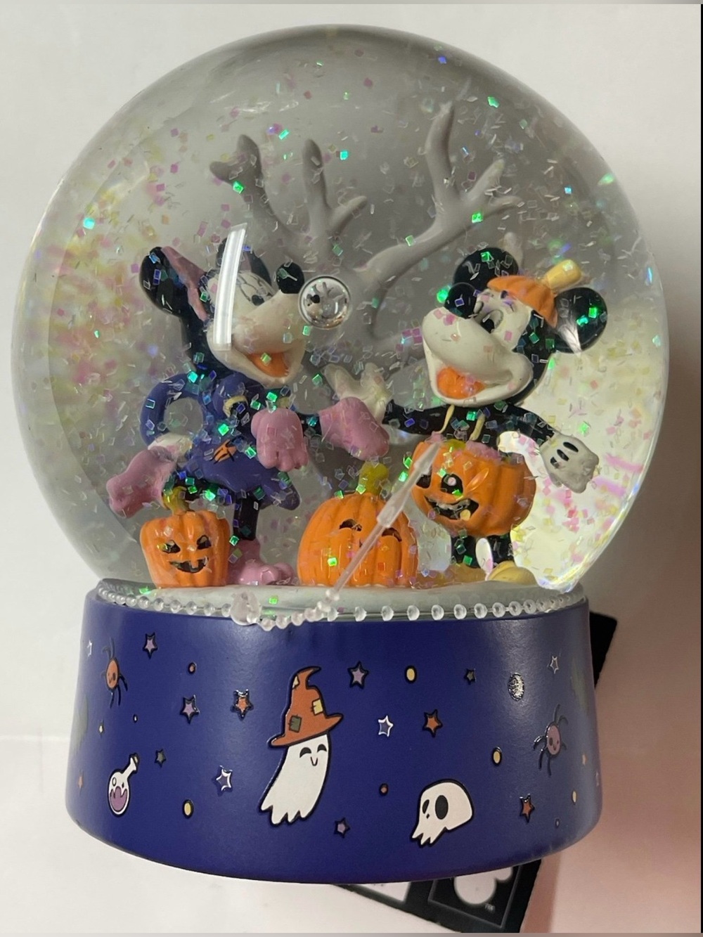 Celebrate Together™ Disney's Mickey & Minnie Mouse Halloween Water Globe